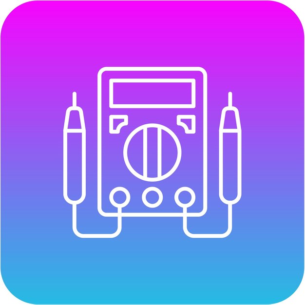 Iconos de el voltímetro