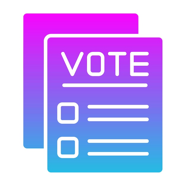 Iconos de votación