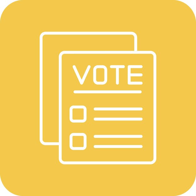 Iconos de votación