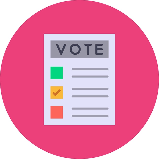 Iconos de votación