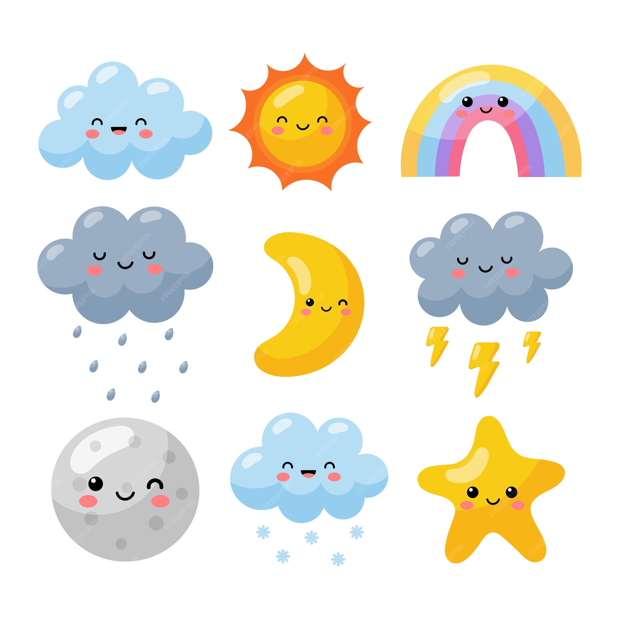 Vectores e ilustraciones de Nube lloviendo para descargar gratis | Freepik