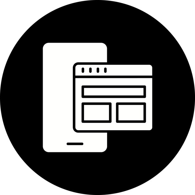 Iconos de la web móvil