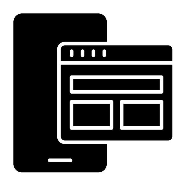 Iconos de la web móvil