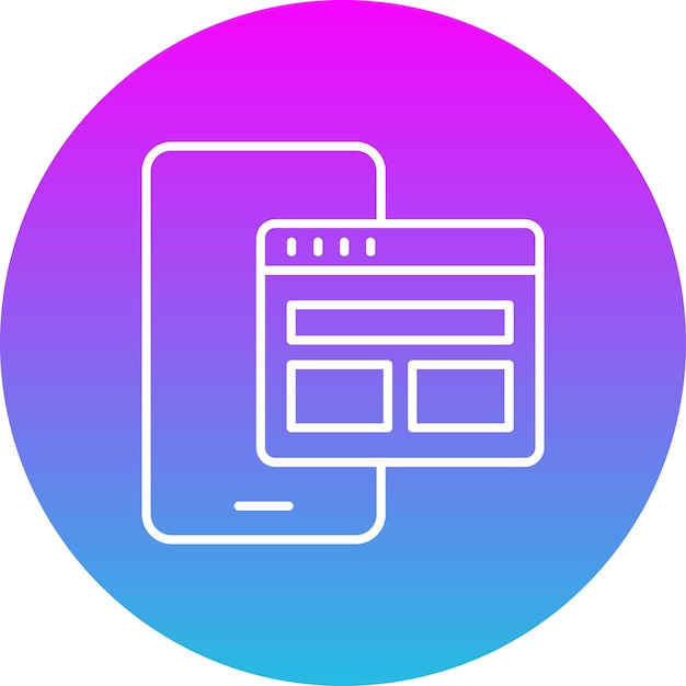 Iconos de la web móvil