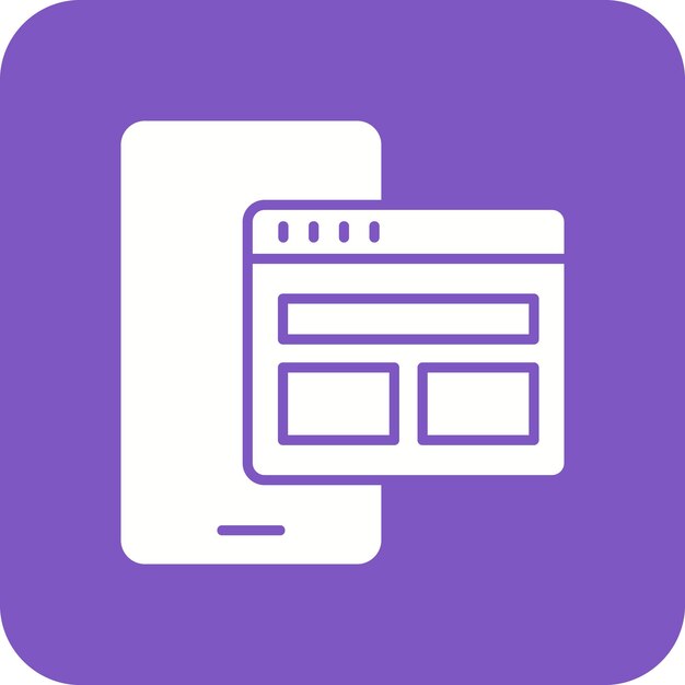 Iconos de la web móvil
