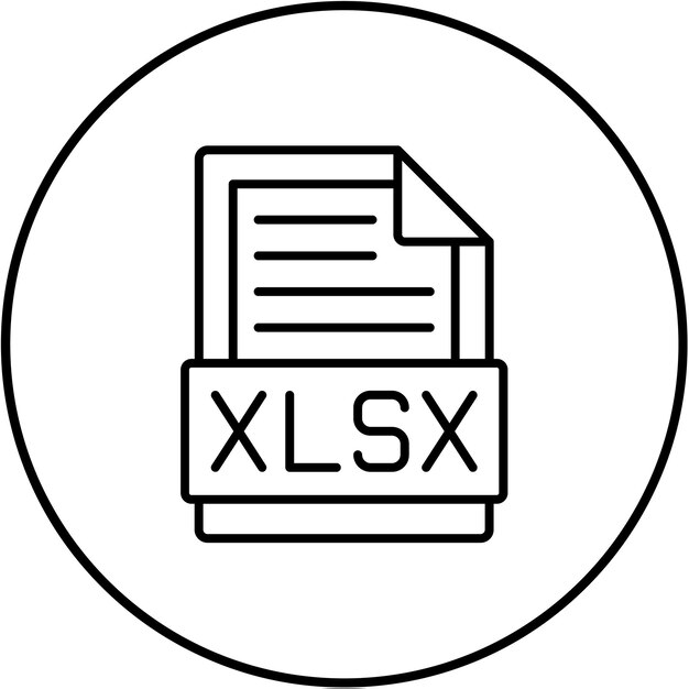 Iconos de las Xlsx
