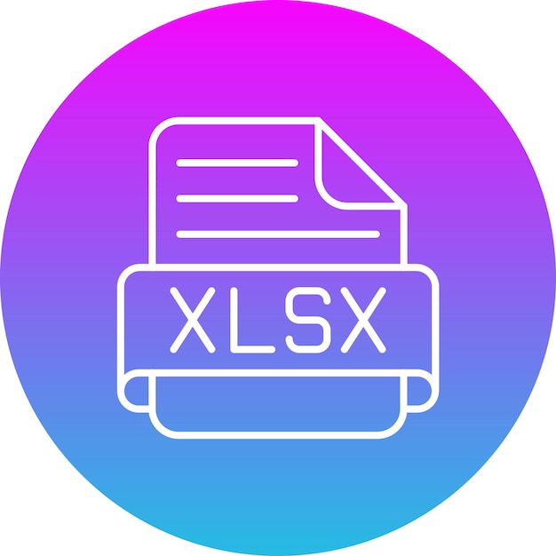 Iconos de las Xlsx