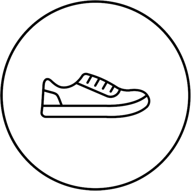 Iconos de zapatillas de deporte