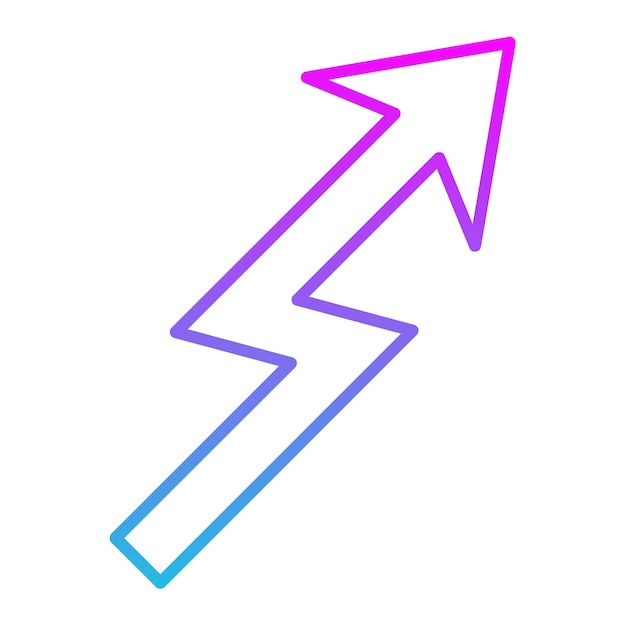 Iconos en zigzag