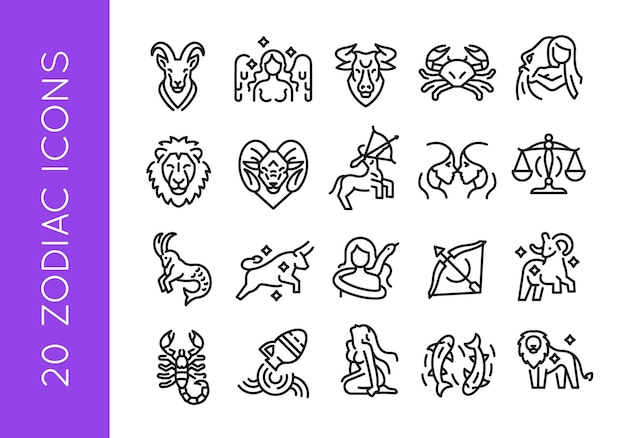 Iconos del zodiaco
