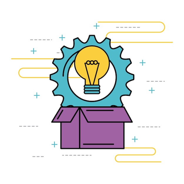 Idea creatividad innovación trabajo de solución