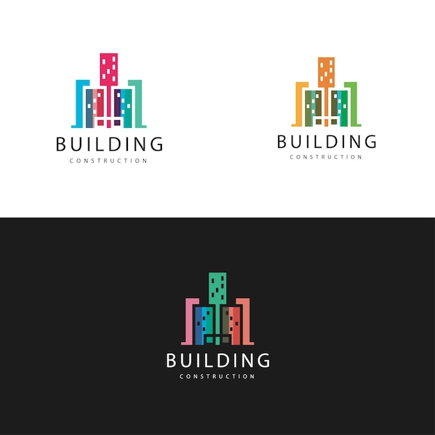 Vector idea de diseño de logotipo vectorial moderno sin vectores