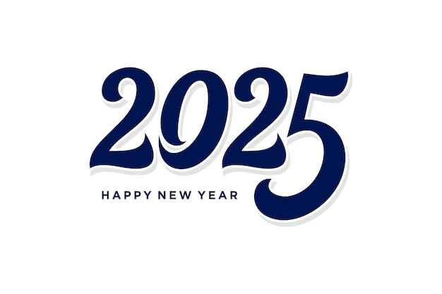 Idea de diseño vectorial 2025 con plantilla de alta resolución de estilo moderno creativo