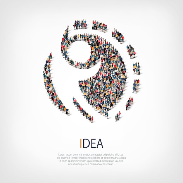 Idea personas firman 3d