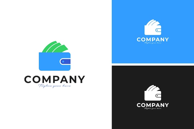 Idea de plantilla de ilustración vectorial de diseño de logotipo de pago