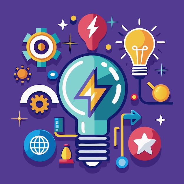 Ideas brillantes que impulsan la innovación con el pensamiento creativo