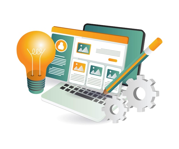 Ideas creativas para el desarrollo de sitios web