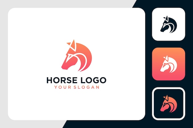 ideas de diseño de logotipo de caballo