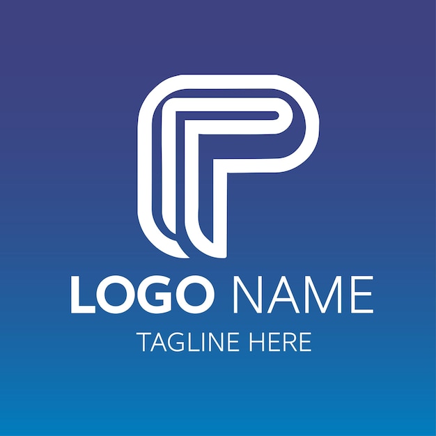 Ideas de diseño de logotipo de una empresa vectorial R