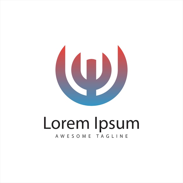 Ideas de diseño de logotipo de letra WW gratis