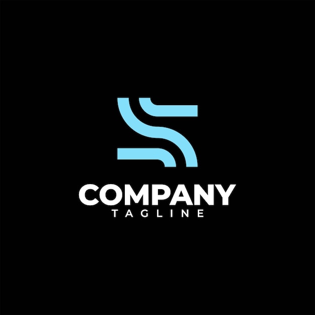 Ideas de diseño de logotipo de tecnología de letra S