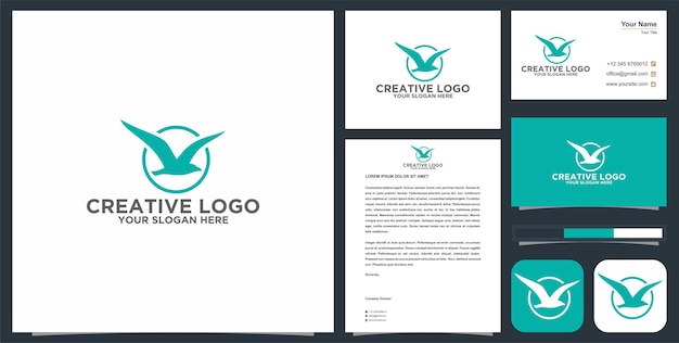 Ideas de diseño de logotipos de aves