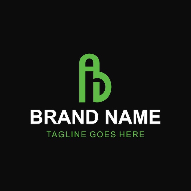 Ideas de diseño de logotipos con iniciales vectoriales modernas