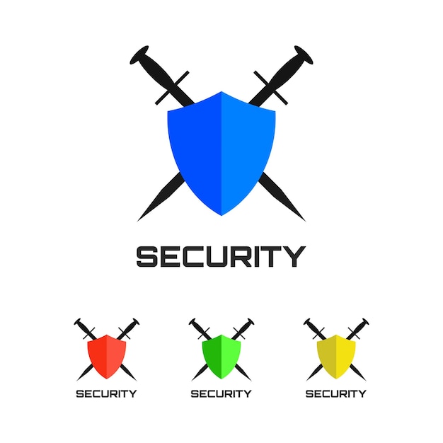 ideas de diseño de logotipos de servicios de seguridad