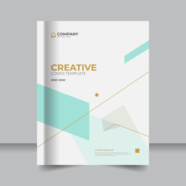 Ideas de diseño de portadas mínimas con estilo geométrico limpio Cubiertas mínimas sofisticadas con geometría