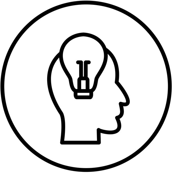 Ideas de diseño vectorial Estilo de icono