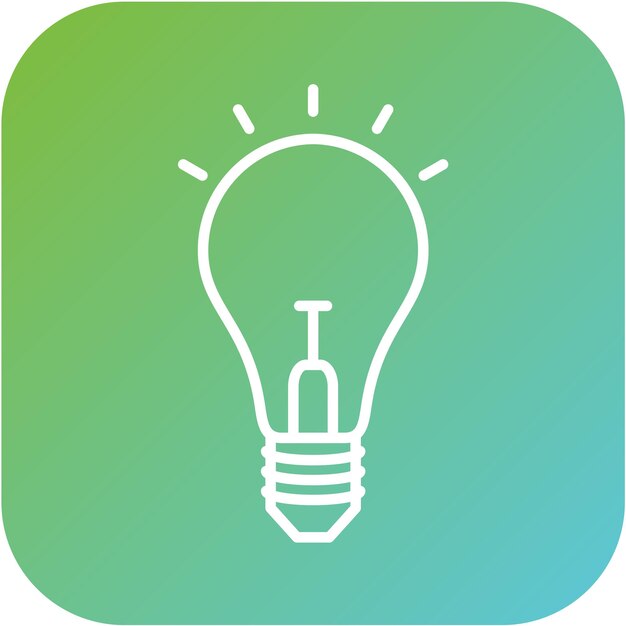Ideas de diseño vectorial Estilo de icono