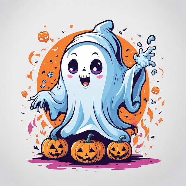 Ideas de diseños de camisetas de Halloween en vector