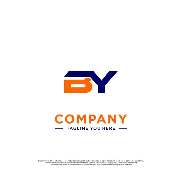 Ideas de logotipo de concepto moderno por