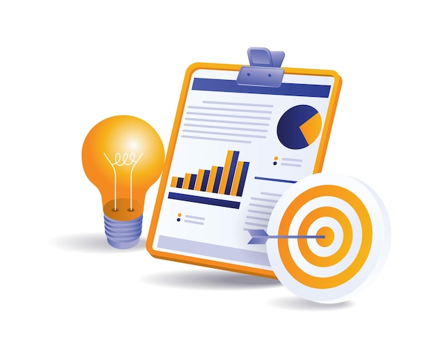 Ideas de objetivos de desarrollo empresarial de analista