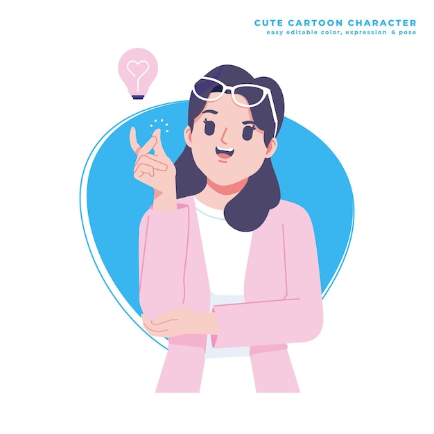 ideas personaje de dibujos animados lindo