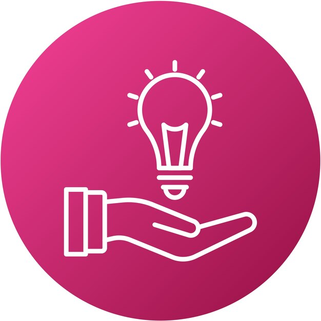 Ideas de trabajo de diseño vectorial Estilo de icono