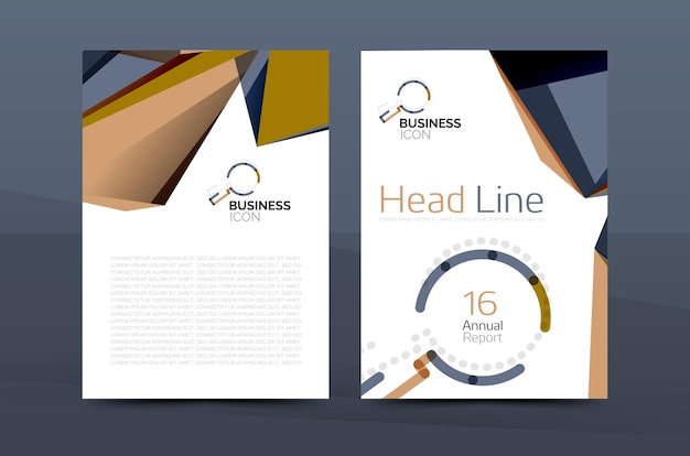 Identidad comercial de portada A4