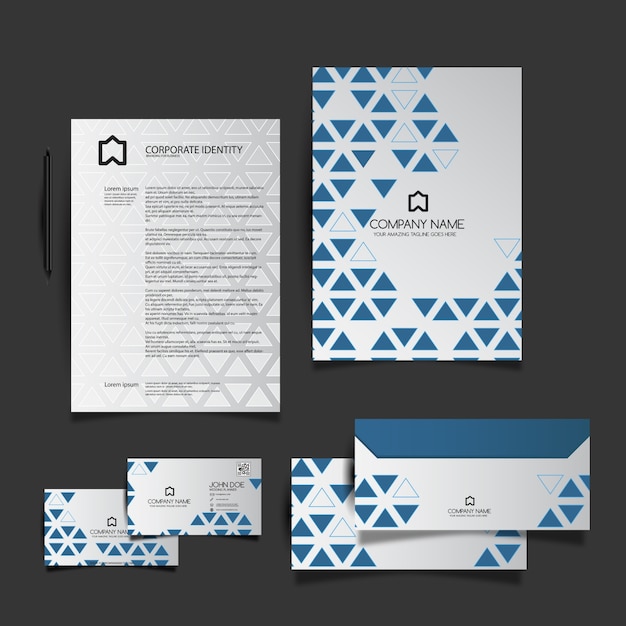 Vector identidad corporativa