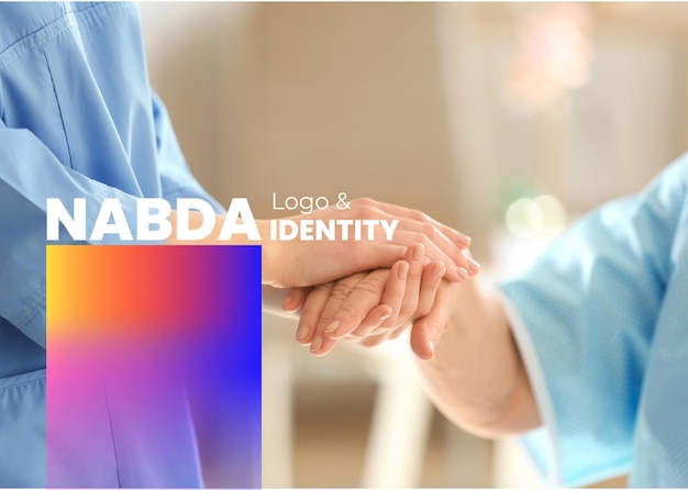 Vector identidad del logotipo nabda