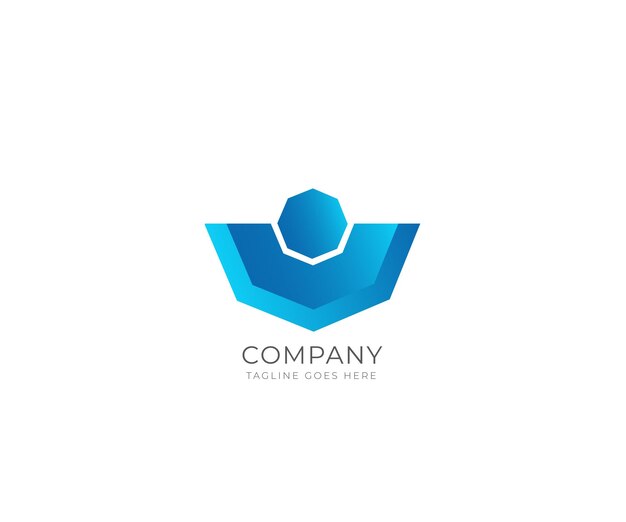 identidad de marca abstracta logotipo corporativo