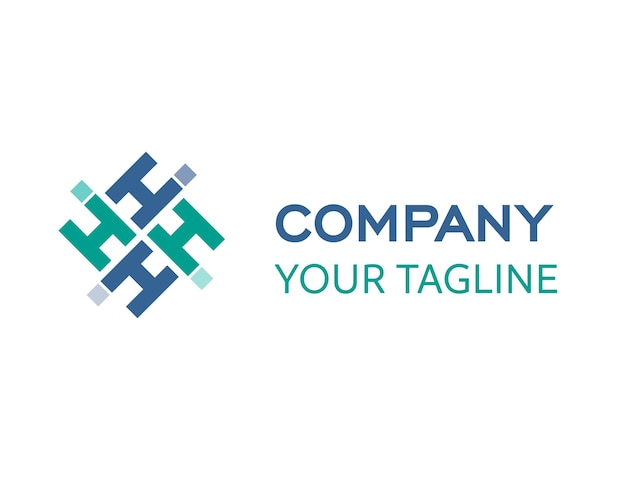Identidad de marca corporativa Un diseño vectorial de logotipo hecho