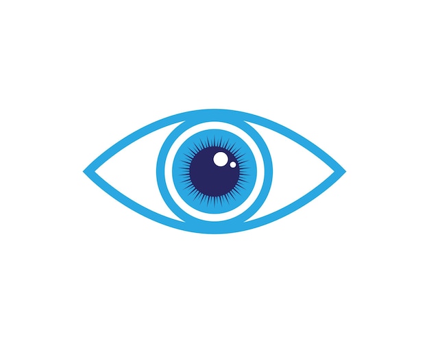 Identidad de marca Diseño de logotipo vectorial de cuidado ocular corporativo