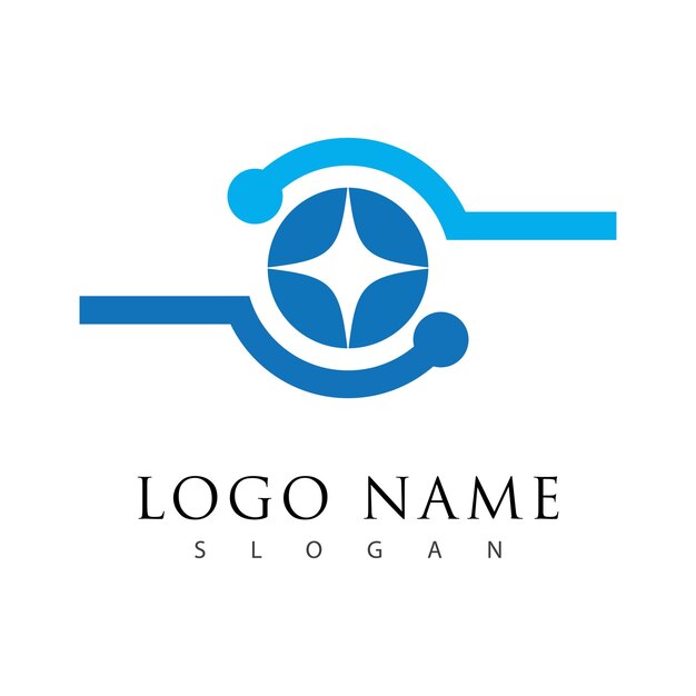 Identidad de marca Diseño de logotipo vectorial de cuidado ocular corporativo