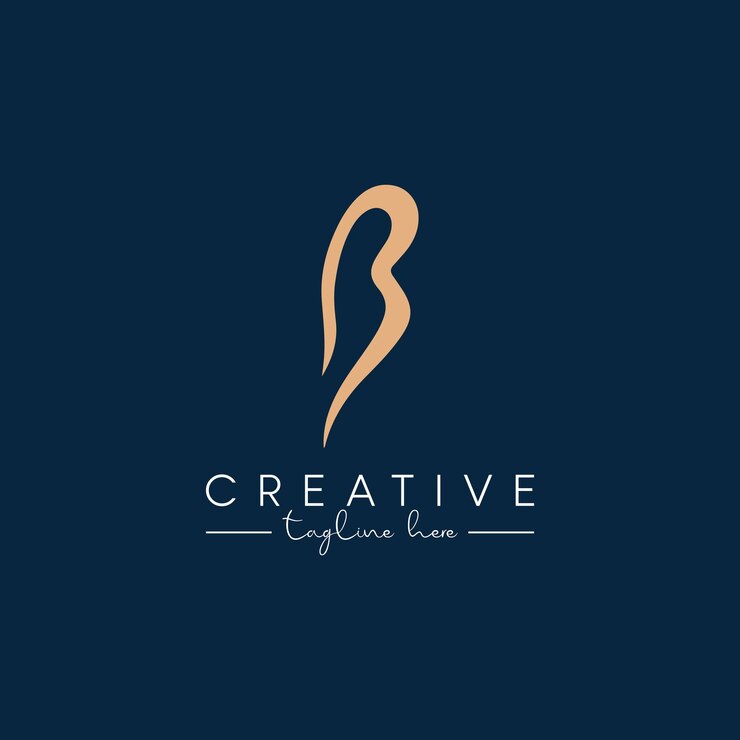 Vector identidad de marca vector corporativo diseño del logotipo b