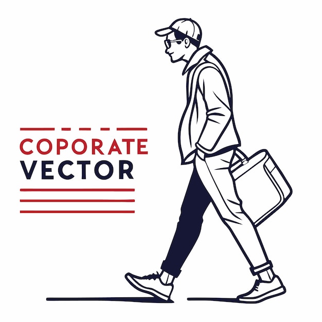 Identidad de marca Vector corporativo Logotipo Un diseño