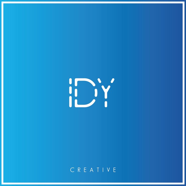 Vector idy premium vector más tarde diseño de logotipo creativo logotipo ilustración vectorial logotipo monograma creativo