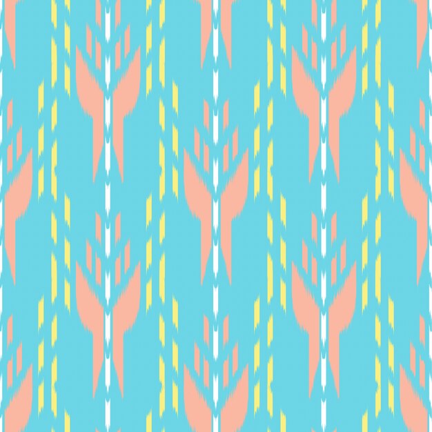 Ikat diseño de patrones sin fisuras