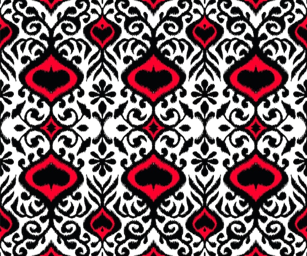 Ikat ornamento folclórico geométrico textura étnica tribal patrón popular mexicano escandinavo indio
