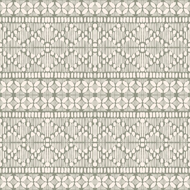 Ikat patrón sin costura tribal indio alfombra de tela étnica azteca mandala ornamento nativo boho chevron