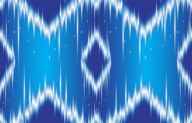 Ikat tribal de patrones sin fisuras Étnico azteca tela alfombra mandala ornamento nativo boho chevron textil Geométrico afroamericano oriental tradicional Fondo de bordado abstracto